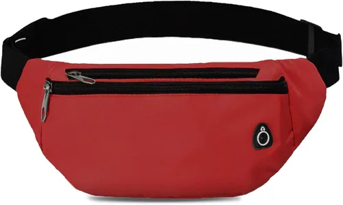 Miniatura 44 de Riñonera cruzada para mujeres y hombres, riñonera deportiva resistente al agua, bolsa de cinturón para viajes, senderismo, correr