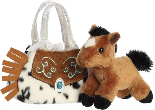 Miniatura 5 de Aurora Fashion Fancy Pals Western Fringe - Peluche con elegante bolso para divertirse con disfraz, perfecto para niños de 3 años, disfraces