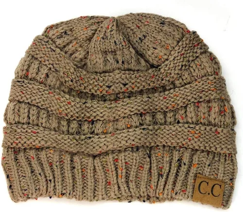Miniatura 19 de C.C Trendy Warm Chunky Soft Stretch Cable Knit Beanie