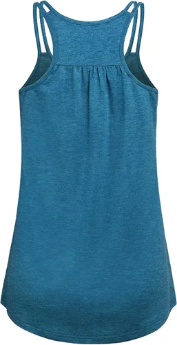 Miniatura 2 de Hibelle - Camiseta de tirantes para mujer con cuello redondo y espalda cruzada