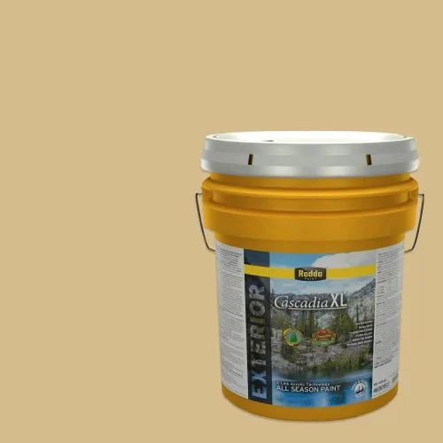 Miniatura 139 de Rodda Paint CASCADIA XL Pintura e imprimación satinada exterior en uno, cuarto de galón, otoño niño