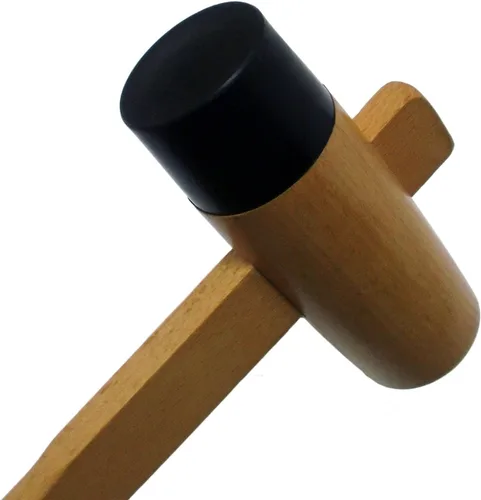 Miniatura 2 de Mazo de martillo japonés de madera y goma de SUN UP Carpintero Kiduchi Herramienta 1.772 in GW-45