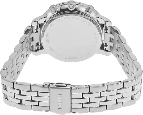 Miniatura 3 de Fossil Neutra - Reloj cronógrafo de cuarzo de acero inoxidable para mujer