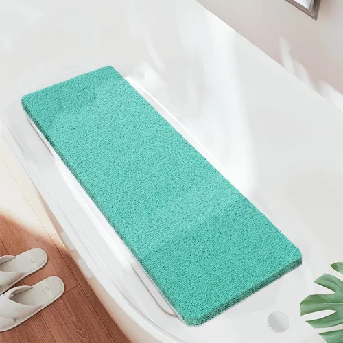 Miniatura 24 de Joyhalo Tapete de ducha antideslizante, de secado rápido, para ducha, bañera, baño, hogar, 24 x 24 pulgadas, color aguamarina