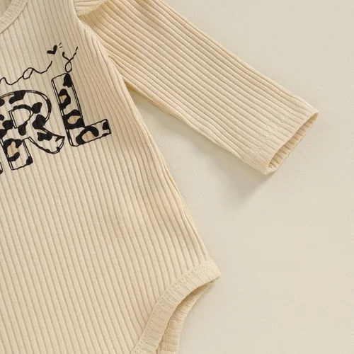 Miniatura 69 de Kuriozud Conjunto de mameluco con volantes para bebé recién nacida, con volantes, lindo conjunto de pantalones acampanados con diadema
