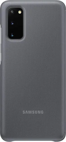 Miniatura 2 de Samsung Electronics - Funda para Galaxy S20, S-View con tapa, color gris (versión de EE. UU. con garantía) (EF-ZG980CJEGUS)