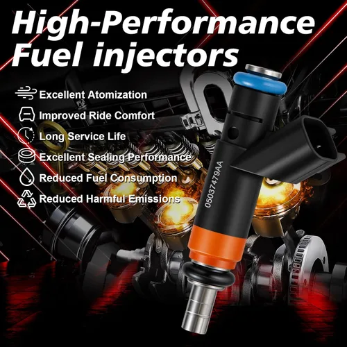 Miniatura 5 de 8 inyectores de combustible de repuesto para Ram 1500 5.7L 2009-2017 Ram 2500 para: Dodge Charger 5.7L Durango Challenger 2010-2016 2018 para Grand