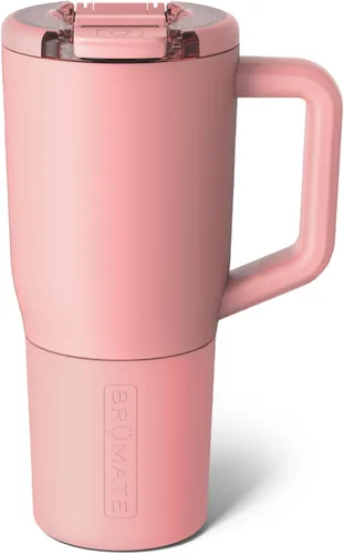 Miniatura 11 de BrüMate Müv – Taza de café térmica de 25 onzas, 100% a prueba de fugas, con asa y tapa, taza de café de acero inoxidable para viaje, taza de café