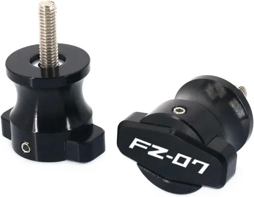 Miniatura 2 de Soportes de marco CNC para motocicleta, tornillos de 0.236 in, deslizadores de basculante, carretes deslizantes para Yamaha FZ-07 FZ07 FZ 07 MT-07