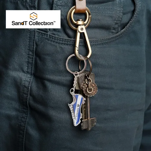 Miniatura 2 de SandT Collection Llavero con la bandera de El Salvador - Juego de 3