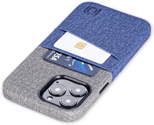 Miniatura 12 de Dockem Funda tipo cartera para iPhone 13 con placa metálica integrada para montaje magnético y 2 bolsillos para tarjetas de crédito: Luxe M2, piel