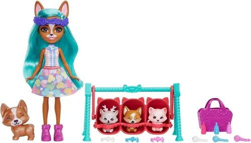 Miniatura 3 de Enchantimals HLK86 Baby, Best ENCHNTMLS DL RVL 3, multicolor