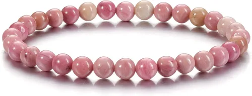 Miniatura 42 de Jovivi Pulsera elástica de cuentas redondas semipreciosas naturales – 0.315 pulgadas hecha a mano con cuentas de piedras preciosas curativas