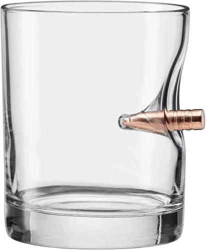 Miniatura 2 de BenShot Rocks Glass with Real .308 Bullet - 11oz Fabricado en los Estados Unidos [Juego de 2]