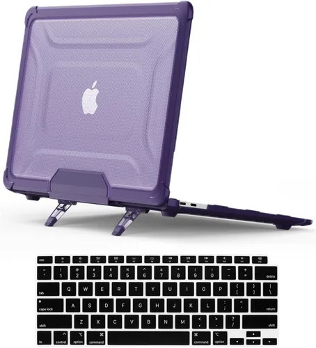 Miniatura 13 de DTangLsm Compatible con MacBook Pro de 13 pulgadas Funda M2 2024 2023 2022-2016 M1 A2338 A2289 A2251 A2159 A1989 A1706 A1708 - Carcasa rígida