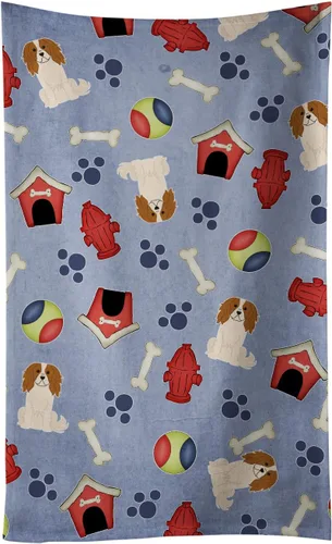 Miniatura 106 de Caroline's Treasures BB2654KTWL Dog House Collection Airedale - Toalla de cocina para invitados, toalla de baño decorativa para cara, té, paño