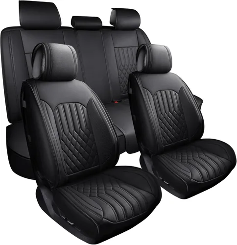 Miniatura 11 de Tomatoman Fundas de asiento de coche compatibles con Nissan Frontier Pathfinder Sentra Maxima Versa Xterra Altima X-Trail Rogue Armada Cube Juke