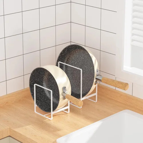 Miniatura 7 de 2 Organizadores Portaplatos Grandes 2 Organizadores Portaplatos Pequeños Verticales para Gabinete Estantes para Secar Platos Organizadores de Platos