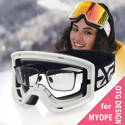 Miniatura 8 de EXP VISION Gafas de Esquí/Snowboard Parent-child Gafas de Nieve Sobre Gafas para Hombres, Mujeres, Adolescentes y Niños Gafas de esquí para adultos