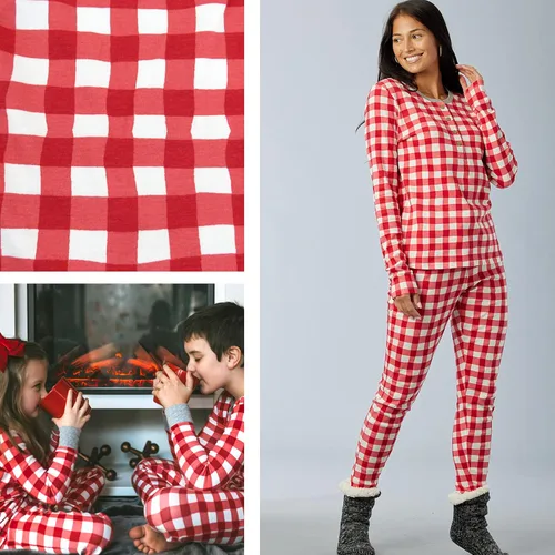 Miniatura 5 de HonestBaby - Pijama familiar navideña de algodón orgánico