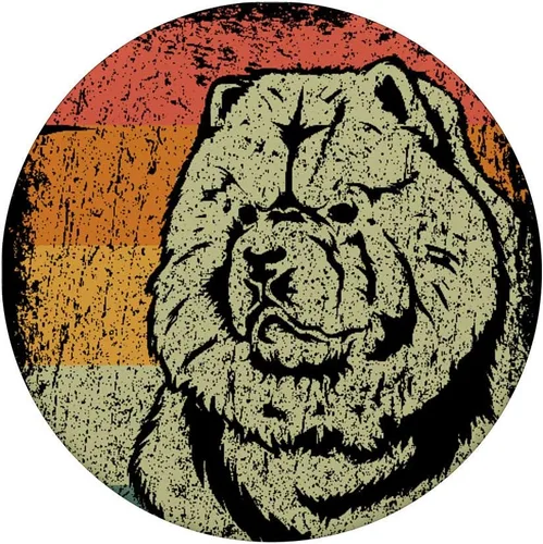 Miniatura 3 de Retro Chow Chow perro regalo Vintage Chow Chow PopSockets agarre y soporte para teléfonos y tabletas