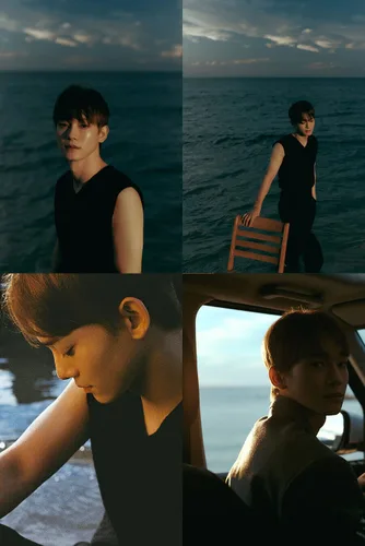 Miniatura 3 de ( DIGIPACK Ver. ) EXO CHEN LAST SCENE 3rd Mini Album ( VIOLET(A) / GRAY(B) - Random Ver. )+1ea Folded Poster(First Press Only!)+1ea EXO Store Gift