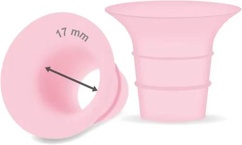 Maymom Inserto de brida de 0.669 in color rosa compatible con Elvie Single/Double Electric, Elvie Stride Cup (0.945 in), compatible con Medela