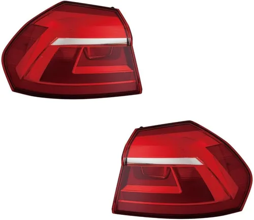 Miniatura 7 de KarParts360 Para Volkswagen Passat Conjunto de luz trasera 2016 pasajero lado bombilla tipo CAPA para VW2805125 561945096N Lado del pasajero