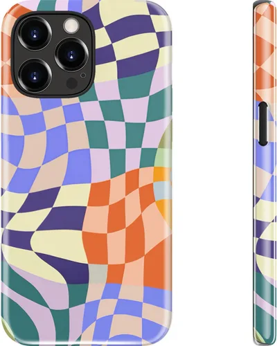 Miniatura 32 de Goodon para iPhone 17 Pro, Funda Estética de Gato Negro y Niña Naranja, Compatible con Magsafe, Funda Protectora Retro Única y Moderna de Silicona