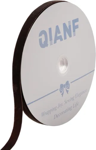 Miniatura 29 de QIANF Cinta de terciopelo, carrete de 1 1/2 pulgadas por 25 yardas (rojo)
