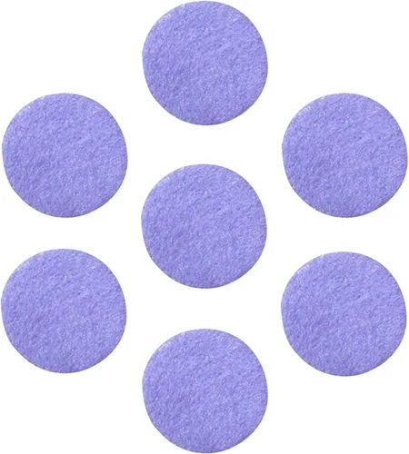 Miniatura 9 de tBesme Círculos de fieltro adhesivos negros; círculos adhesivos de fieltro negro para bricolaje y costura artesanal, 1 pulgada, paquete de 100