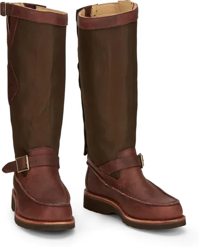Miniatura 2 de Chippewa Botas de serpiente, puntera MOCC con cremallera y cremallera trasera para hombre de 17 pulgadas