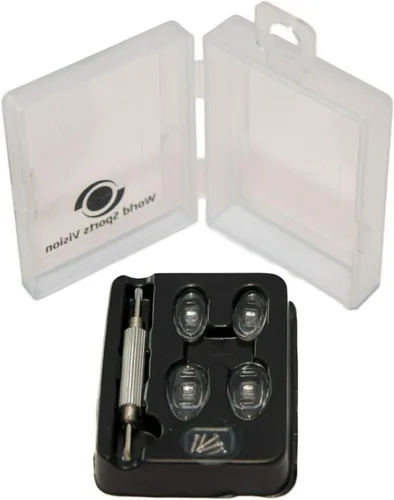 Miniatura 4 de Kit de reparación de lentes para atornillar almohadillas nasales para marcos de gafas, anteojos con cabeza plana/destornillador Phillips, 6