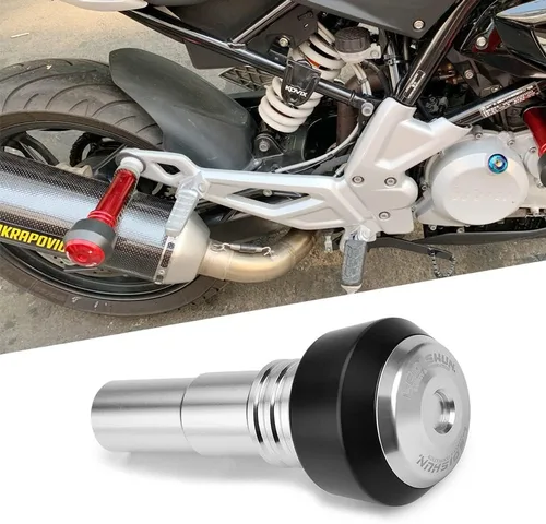 Miniatura 13 de Accessoires - Protector contra caídas de escape deslizante compatible con Suzuki GSXS750, GIXXER 250SF, GIXXER 150SF, GSX-R150, GSX-R125, GSX-S150