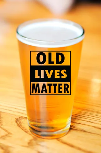Miniatura 2 de Old Lives Matter - Vaso de cerveza – Regalos divertidos para hombres, papá, marido o abuelo – Regalo de jubilación, regalo de cumpleaños