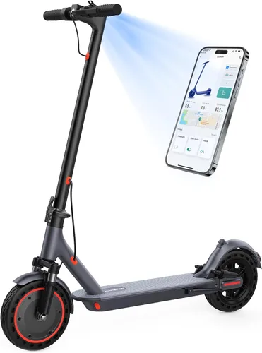 Miniatura 15 de MAXSHOT Scooter eléctrico para adultos, neumáticos de 8.5/10/14 pulgadas, 19/22 mph, motor de 350 W/500 W, rango de 21-28 millas, plegable con doble