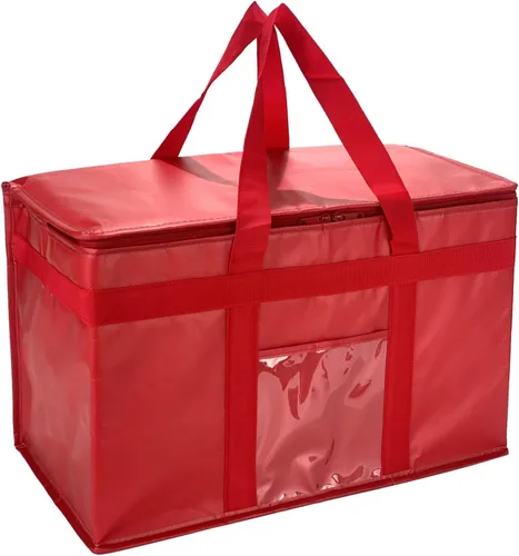 Miniatura 11 de Yalin XXXL - Bolsa térmica grande con aislamiento, enfriador de espuma de poliestireno para mantener los alimentos calientes o fríos, bolsa Negro