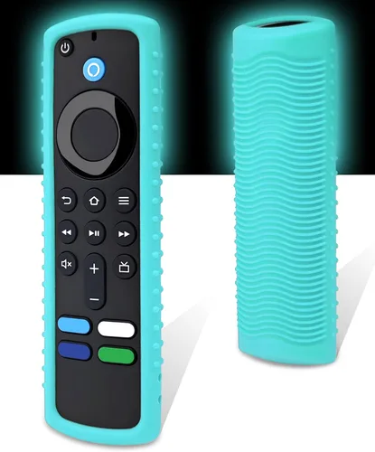 Miniatura 13 de Juego de 3 fundas de silicona para control remoto Fire TV Stick Soft washable silicone skin, compatible with most Fire TV 4K remotes, anti-slip