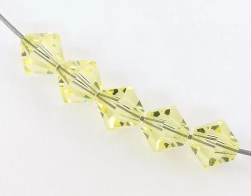 Miniatura 55 de 100 piezas auténticas Preciosa de 3 mm (0,12 pulgadas) cuentas sueltas de cristal bicono facetado pequeño amatista púrpura compatibles con cristales