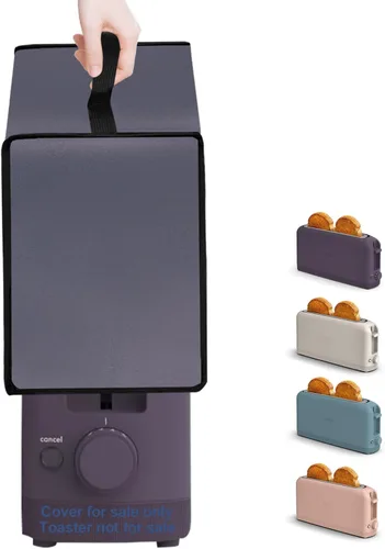 Miniatura 10 de Funda para tostadora Bella de 2 rebanadas delgada, Funda para tostadora de 2 rebanadas, Funda para tostadora impermeable, resistente al calor y al