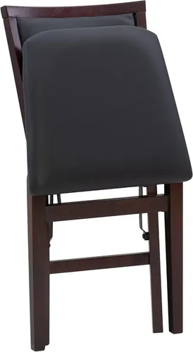 Miniatura 12 de Linon Minix Dark Espresso Pad - Silla plegable en un juego de dos