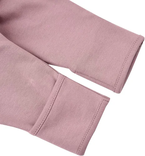 Miniatura 3 de Aablexema Pijama de bebé con puños de manopla, unisex, recién nacido, 2 maneras, con cremallera, algodón, con pies