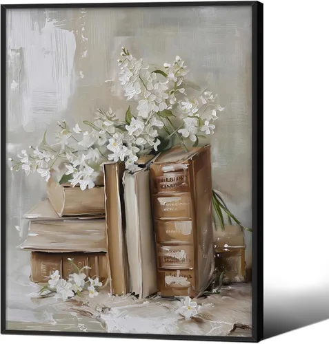 Miniatura 24 de Póster de libro gótico de academia oscura vintage de mediados de siglo, arte de pared de lienzo victoriano de estilo bohemio, impresiones estéticas