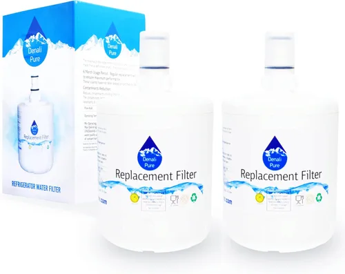 Paquete de 2 filtros de agua de repuesto para refrigerador Whirlpool ET2AHTXLQ00, compatible con Whirlpool 8171413, 8171414 cartucho de filtro de