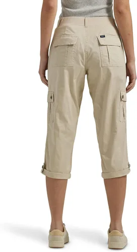 Miniatura 3 de Lee Ultra Lux Comfort con pantalón capri tipo cargo flexible para mujer