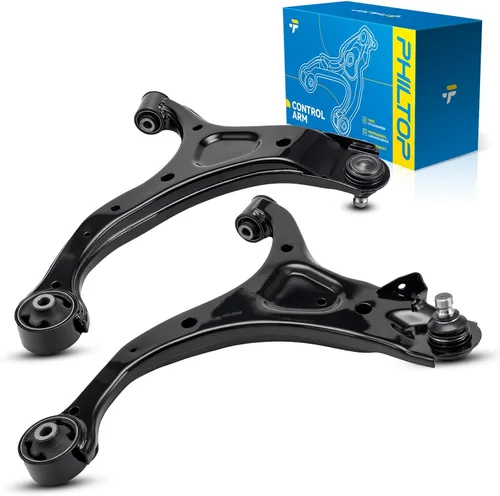 Miniatura 210 de PHILTOP Kit de suspensión delantera de 10 piezas, brazos de control inferiores con juntas de bola, eslabones de extremo de barra estabilizadora