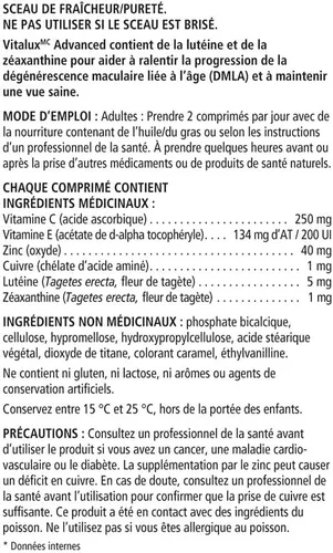 Miniatura 3 de Vitalux Advanced Ocular Multivitamin 60