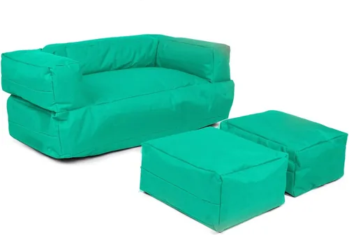 Miniatura 10 de WELL HOME MOBILIARIO & DECORACIÓN Sillón 2 pl + Puf Niños Rojo