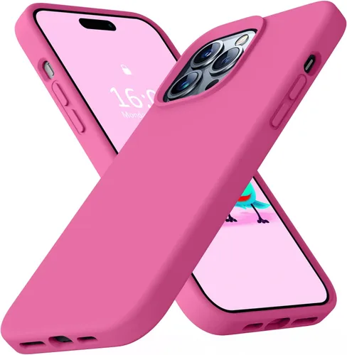 Miniatura 72 de Funda compatible con iPhone 13 de 6.1 pulgadas, de silicona líquida premium [forro de microfibra suave antiarañazos], goma de gel, protección Uva