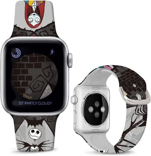 Miniatura 10 de Correas de silicona suave compatibles con Apple Watch de 38, 40, 41, 42, 44, 45, 46 y 49 mm, correas deportivas Ultra 2 para mujeres y hombres